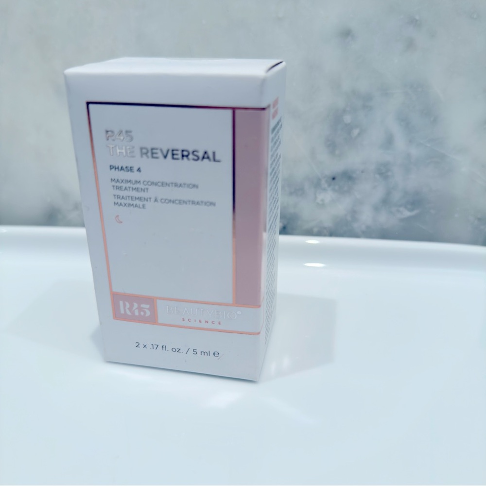 NWT- Beauty Bio R45 The Reversal Phase 4 Maximum Concentration 2 x .17 oz